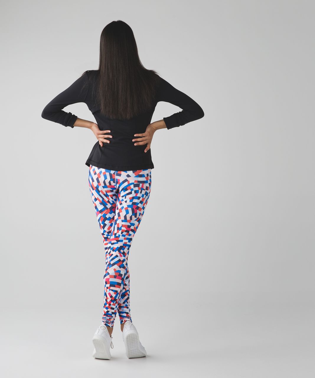 Lululemon Wunder Under Capoeira Multi Color Leggings High