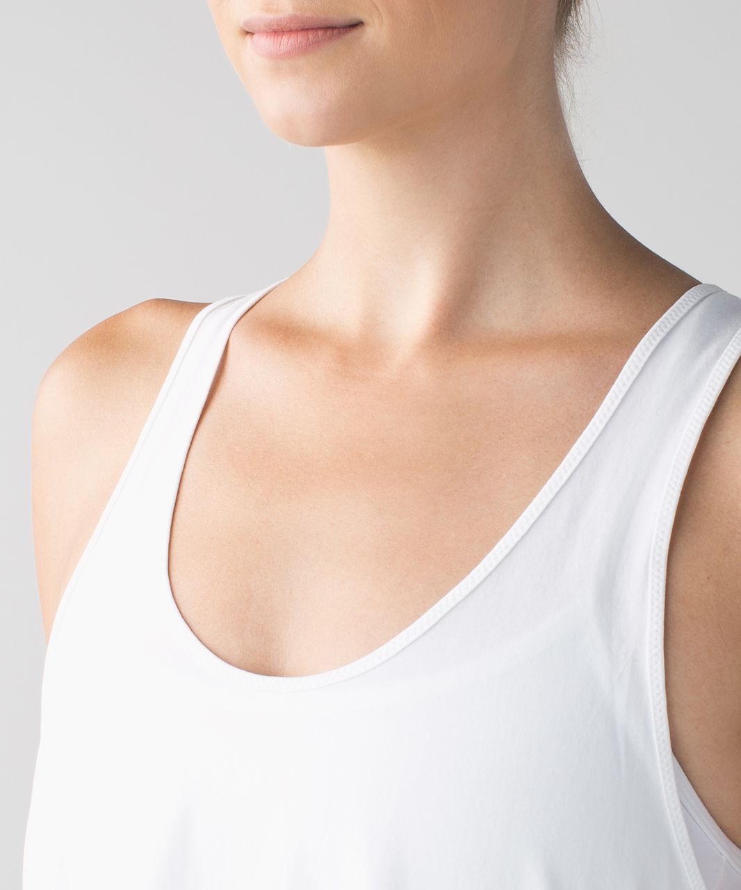 Lululemon All Tied Up Tank *Scoop - White