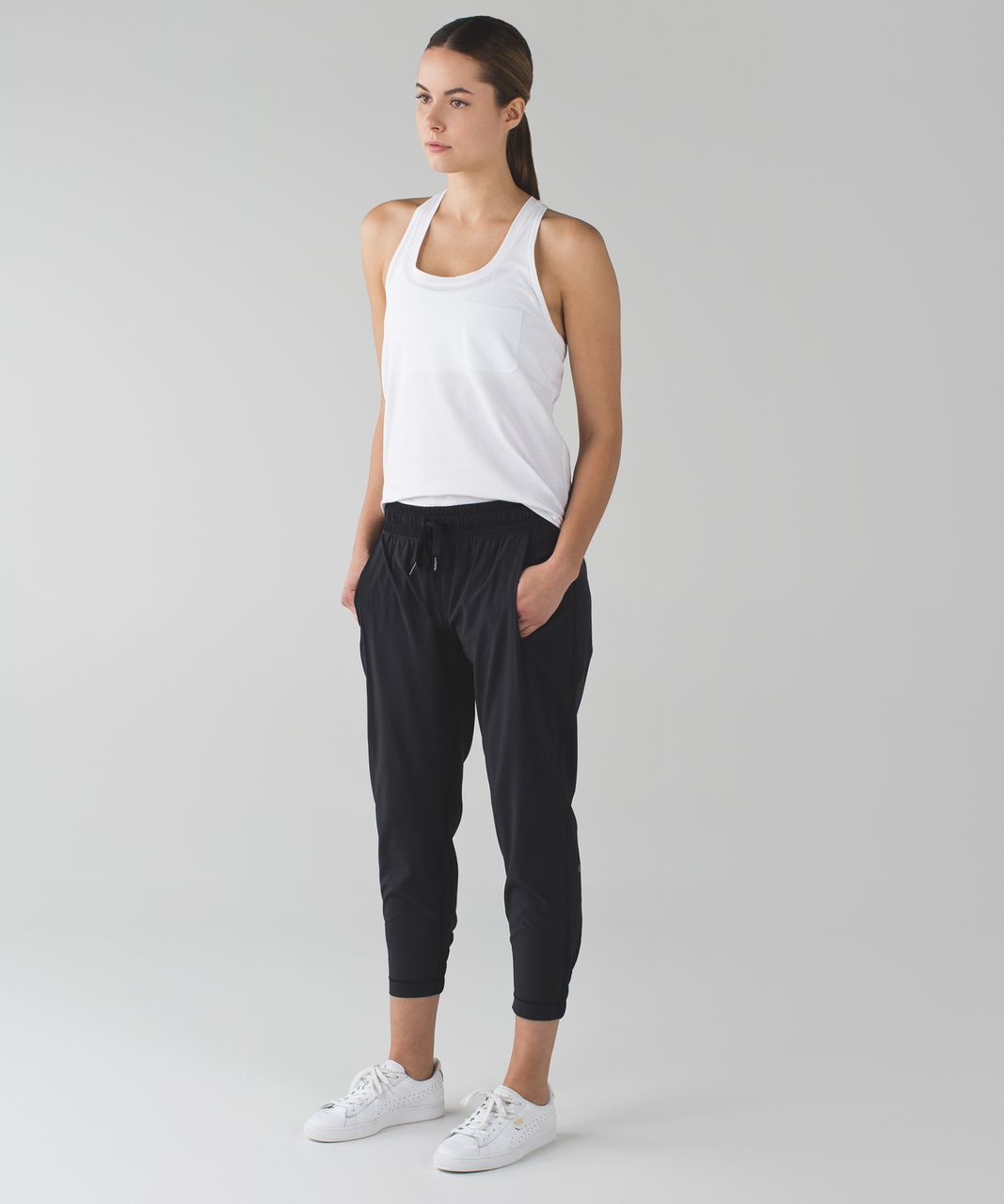 Lululemon Stretch It Out Crop - Black