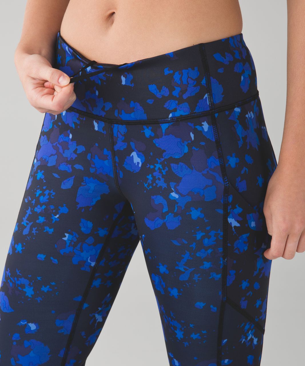 Lululemon Speed Tight IV *Full-On Luxtreme - Dandy Digie Porcelaine Black