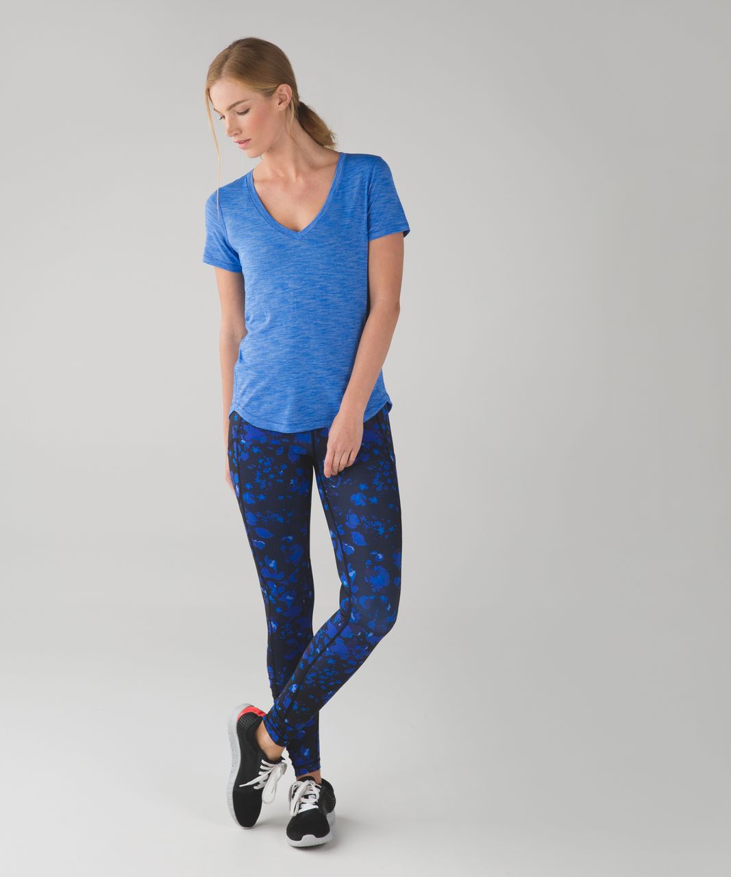 Lululemon Speed Tight IV *Full-On Luxtreme - Dandy Digie Porcelaine Black