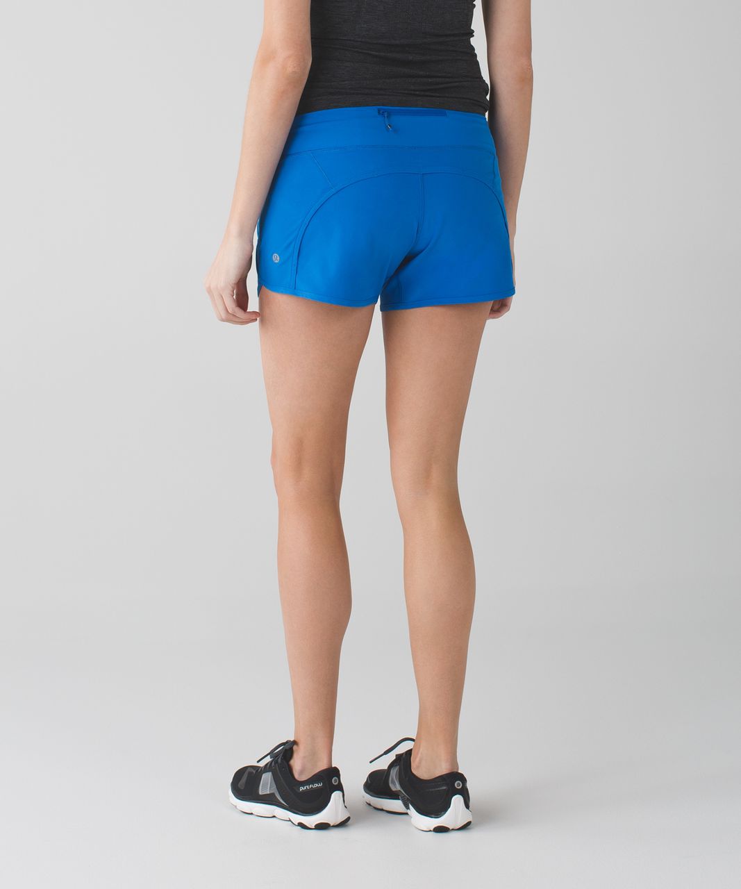 Lululemon Run Times Short *4-way Stretch 4" - Lakeside Blue