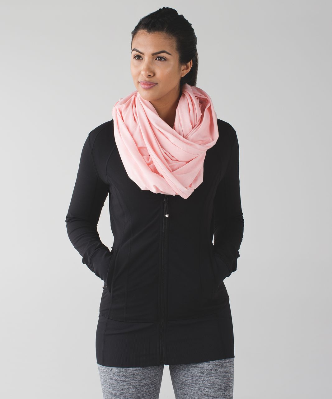 lululemon sage scarf how to wear