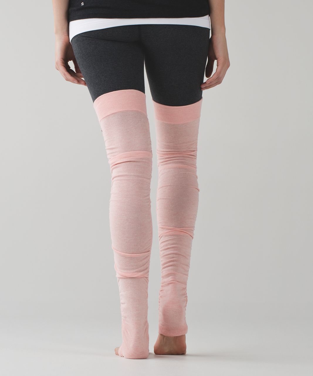 Lululemon Sheer Bliss Leg Warmer - Heathered Minty Pink