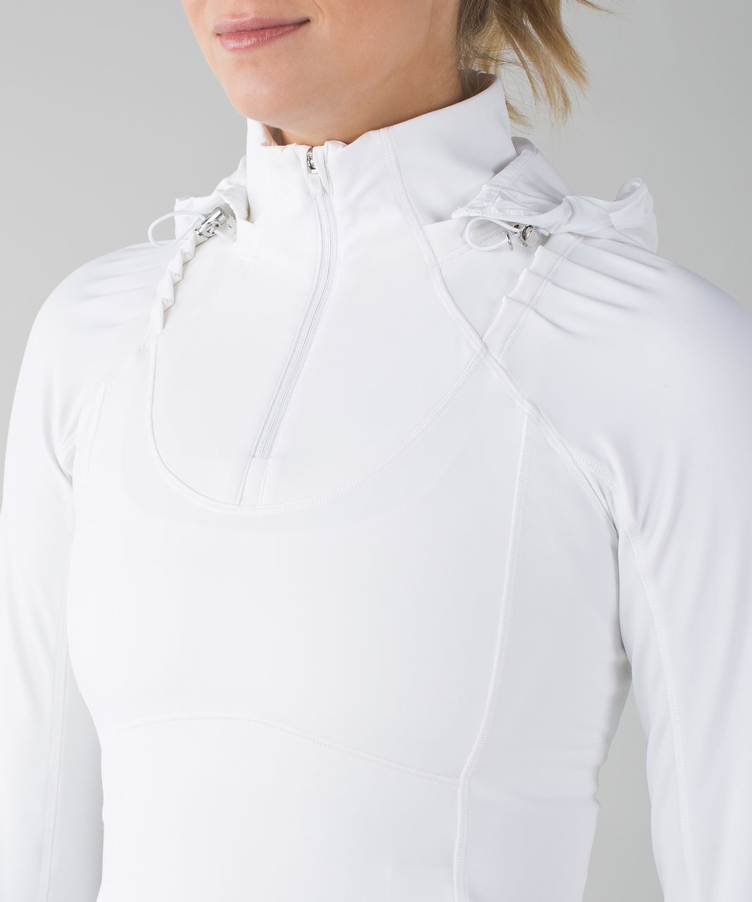 Lululemon Rain-On Train-On Pullover - White