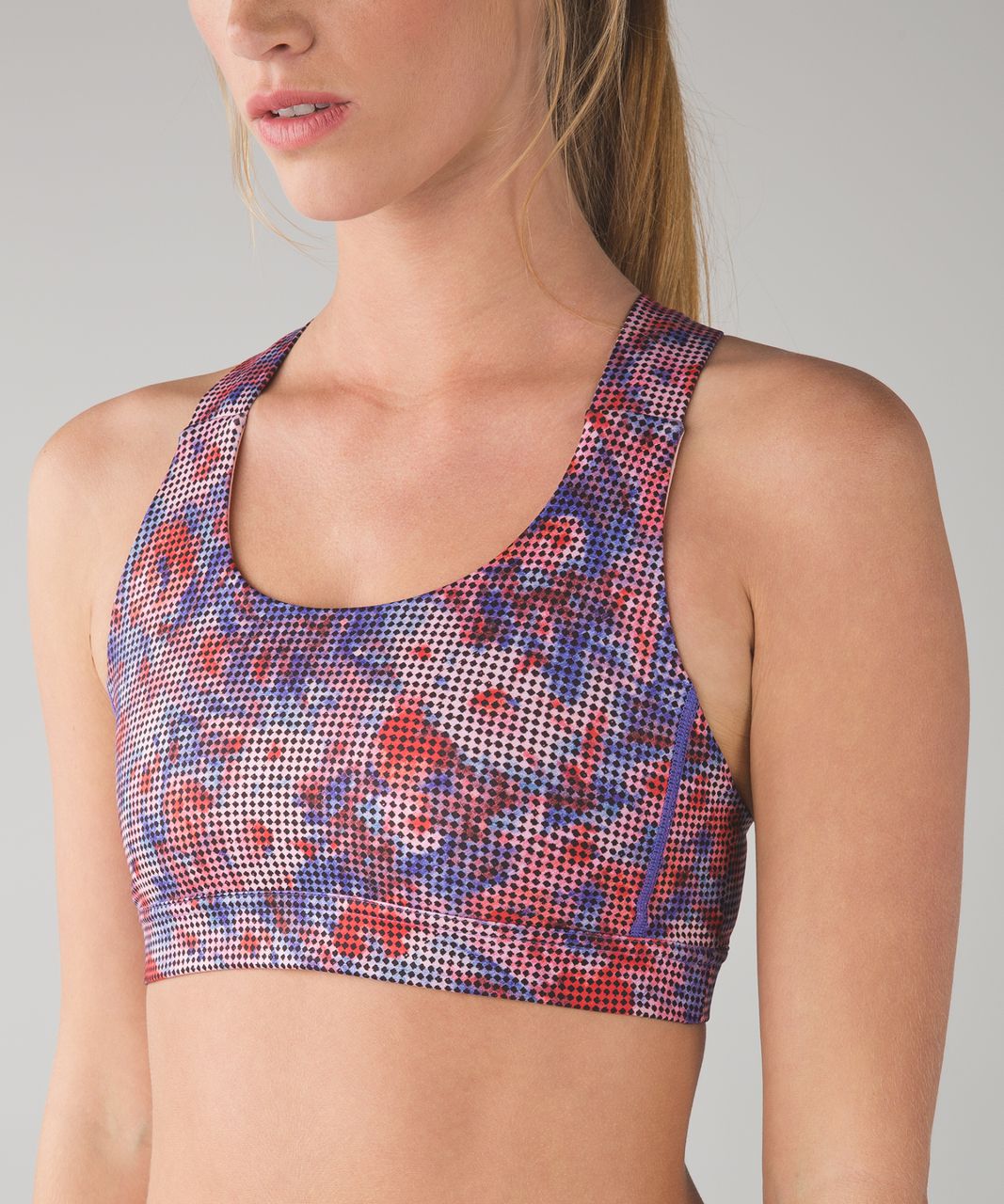 Lululemon All Sport Bra III - Checker Blooms Multi