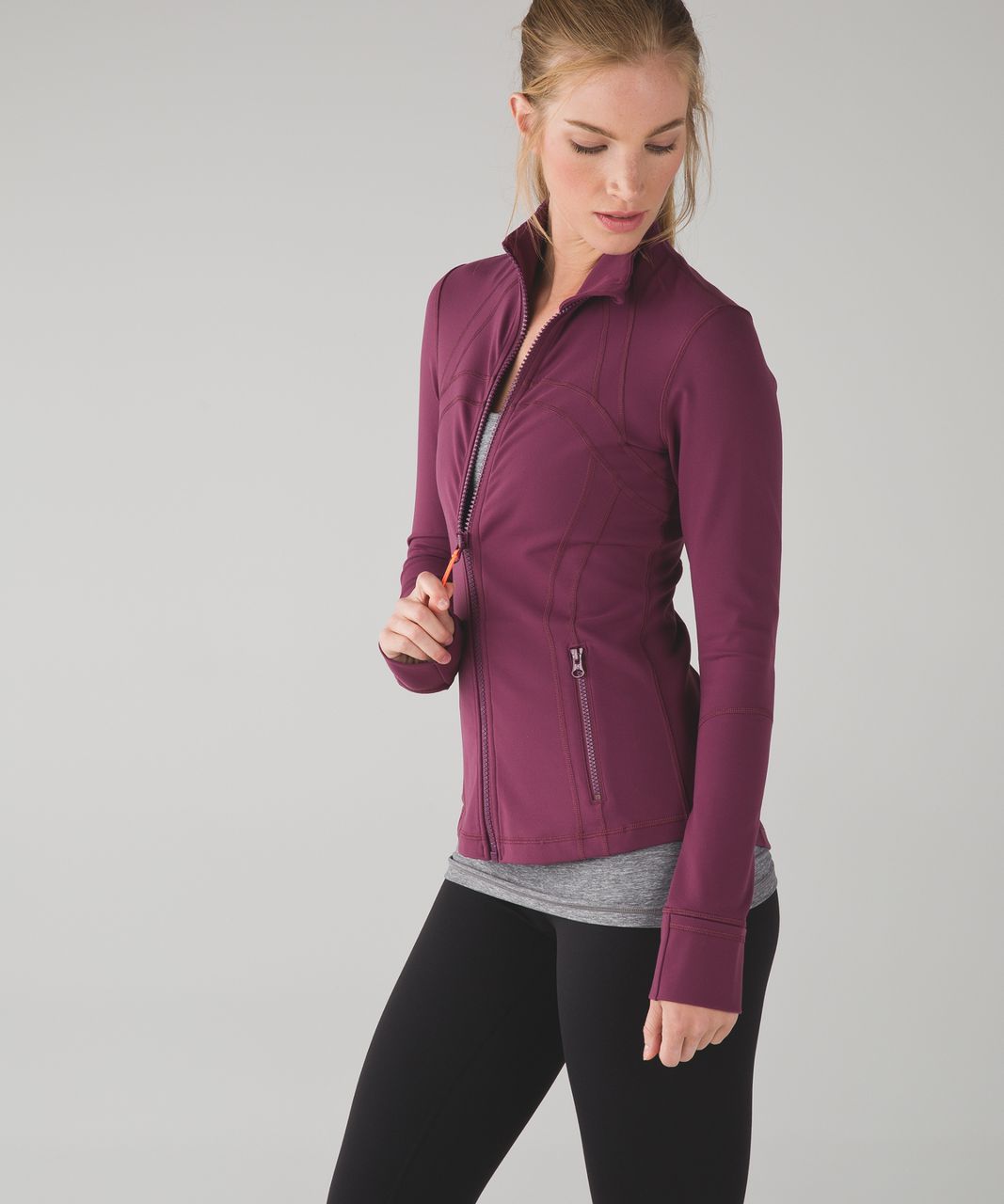 New With Tag Lululemon Define Jacket Variegated Knit Heathered