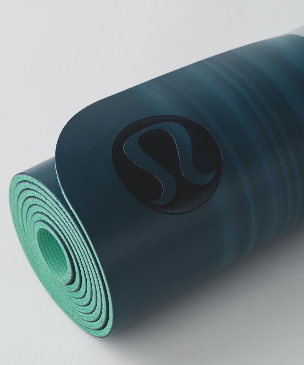 Lululemon The Reversible Mat 5mm - Alberta Lake / White / Menthol