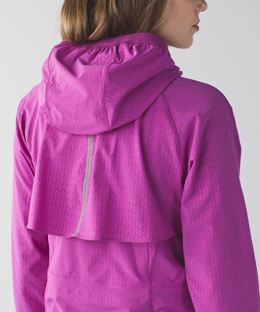 Lululemon Go The Distance Jacket - Biggie Washi Weave Embossed Ultra Violet