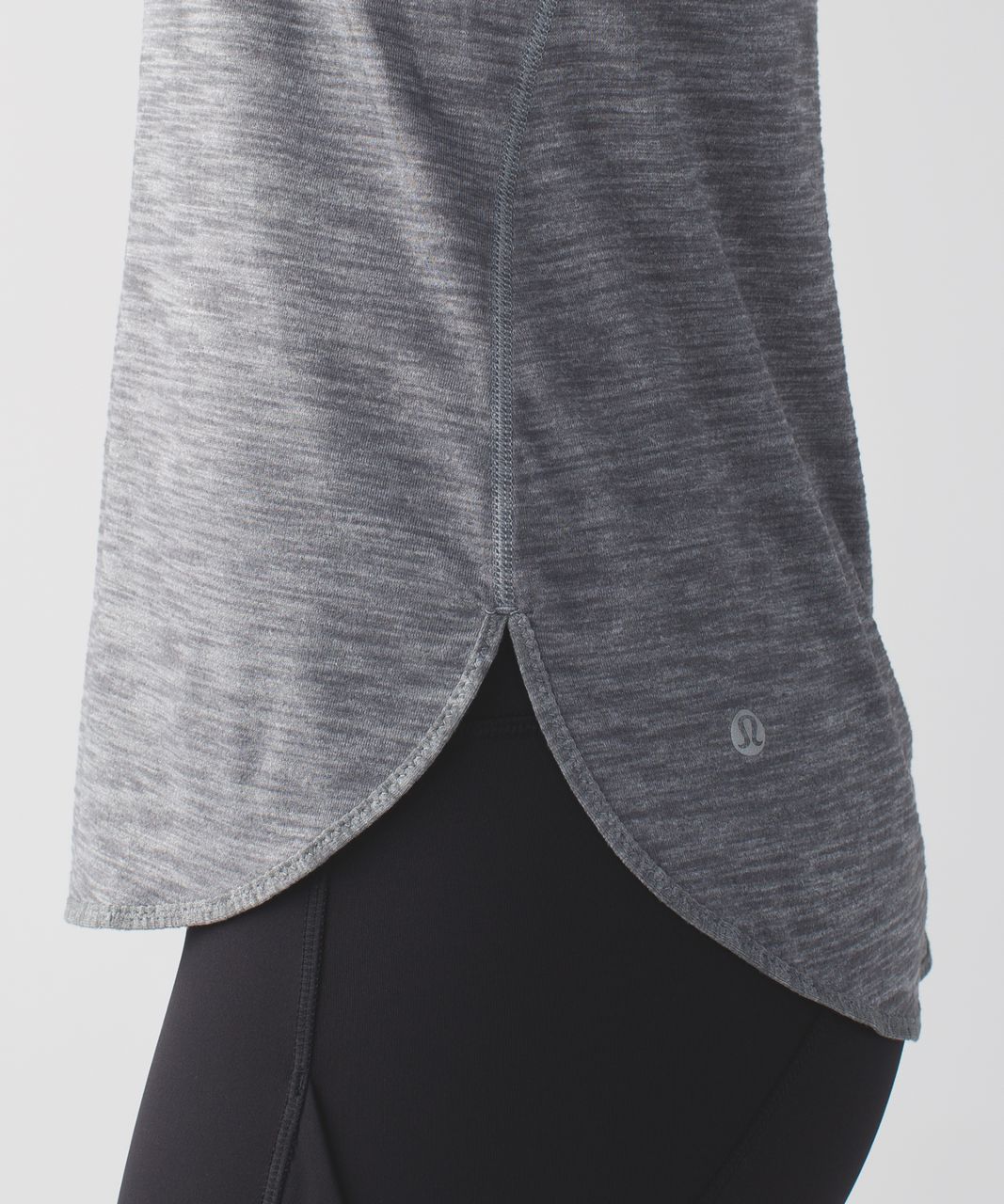 Lululemon What The Sport Singlet II - Heathered Slate