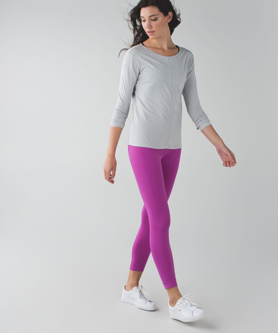 Lululemon Zone In Crop - Ultra Violet - lulu fanatics