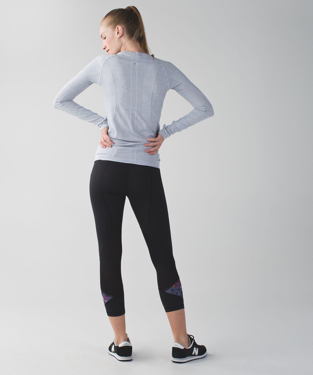 Lululemon Pace Rival Crop (Marathon) - Black - lulu fanatics