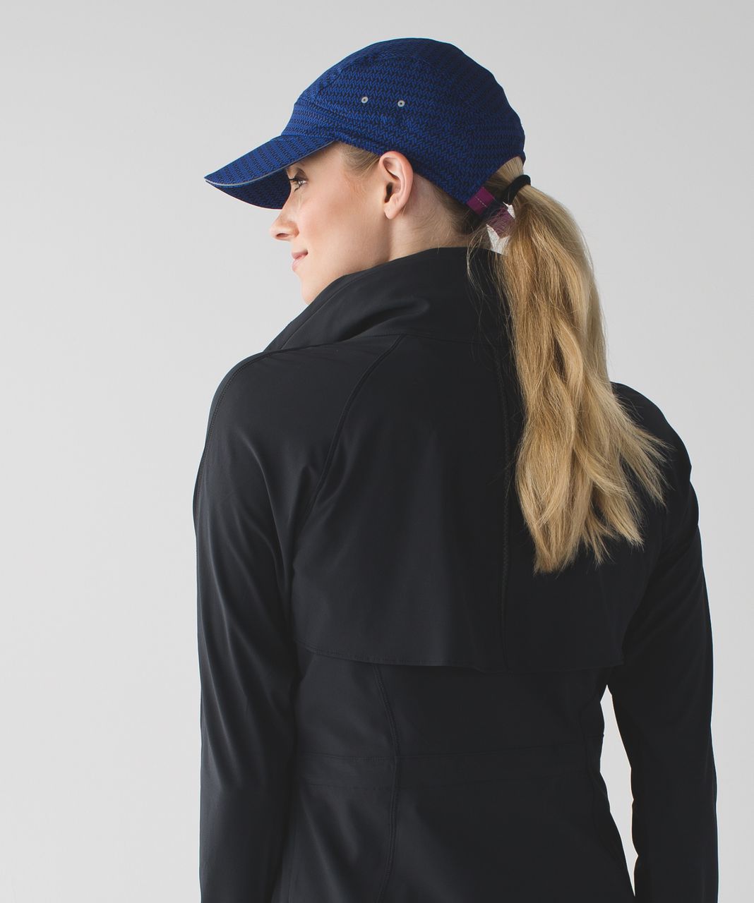 Lululemon Race To Place Run Hat 2.0 - Washi Weave Sapphire Blue Naval Blue