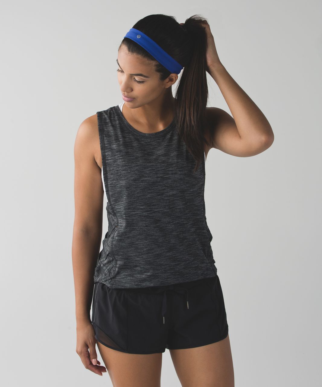 Lululemon Skinny Fly Away Tamer Headband - Sapphire Blue