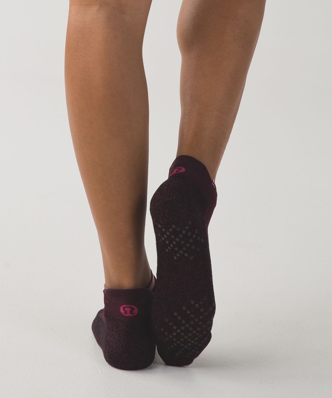 Lululemon See You At The Studio Sock - Bordeaux Drama / Bon Bon / Wine Berry