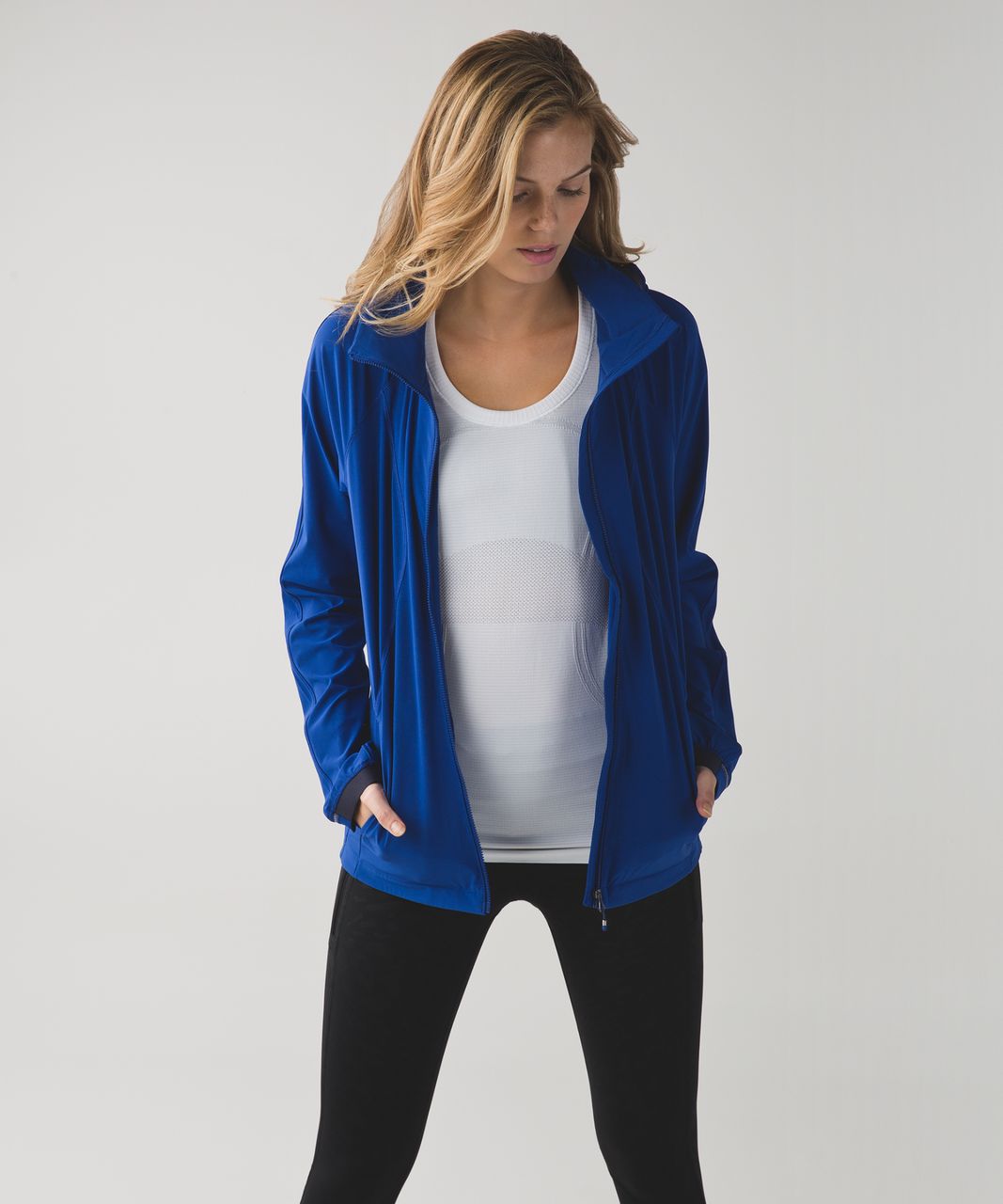 Lululemon Go The Distance Jacket - Sapphire Blue