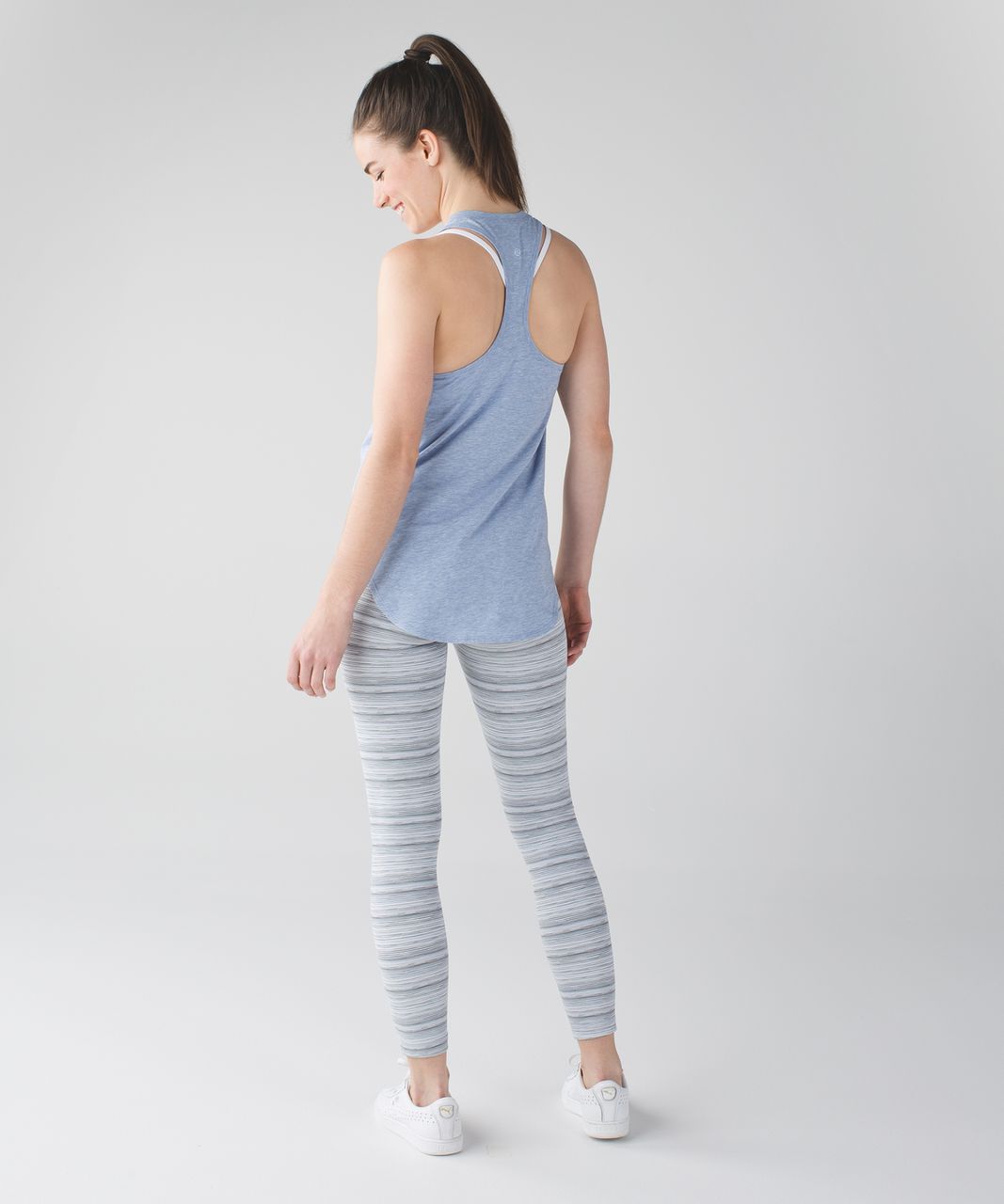 Lululemon Yogi Racer Back III - Heathered Lullaby