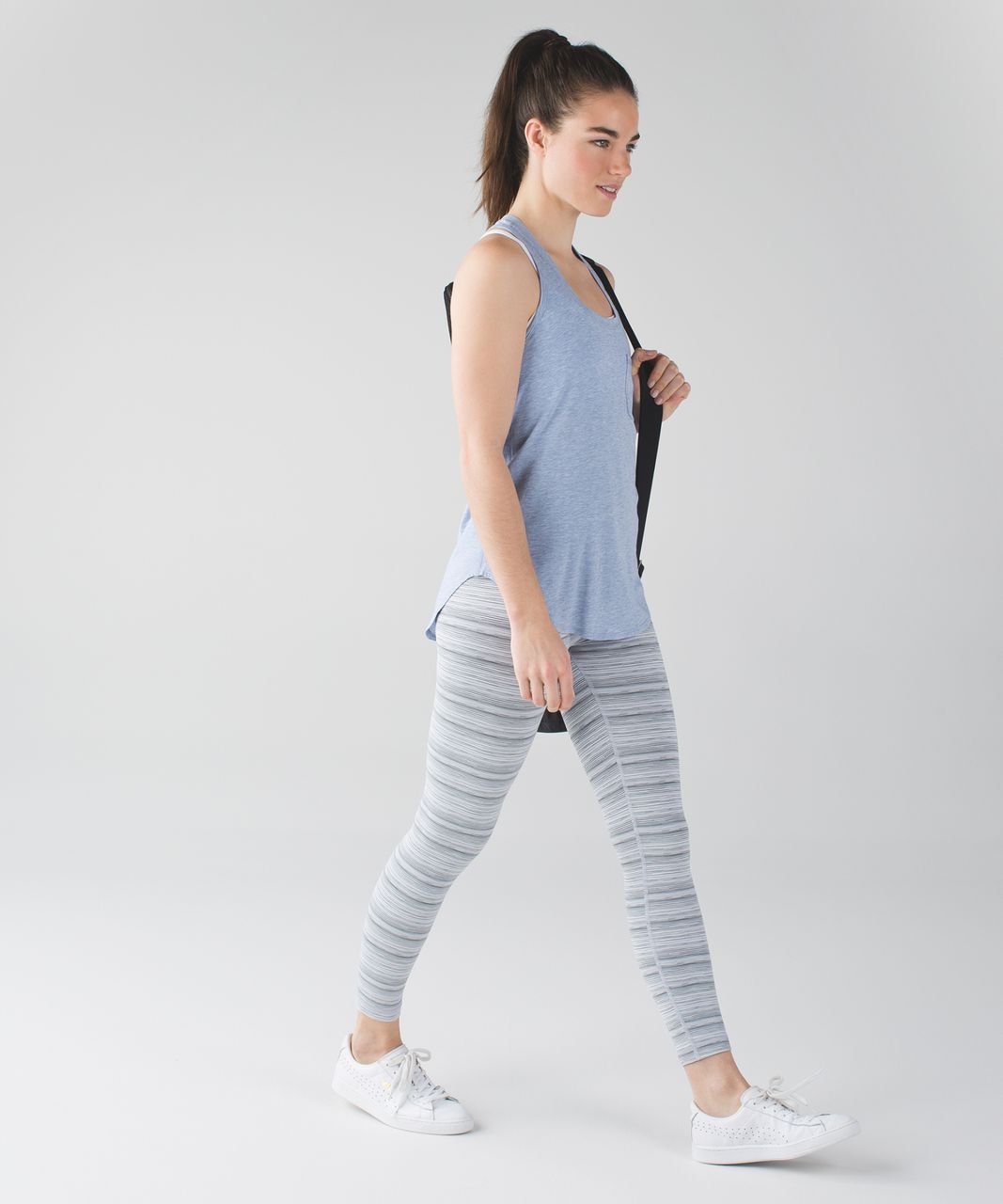 Lululemon Yogi Racer Back III - Heathered Lullaby