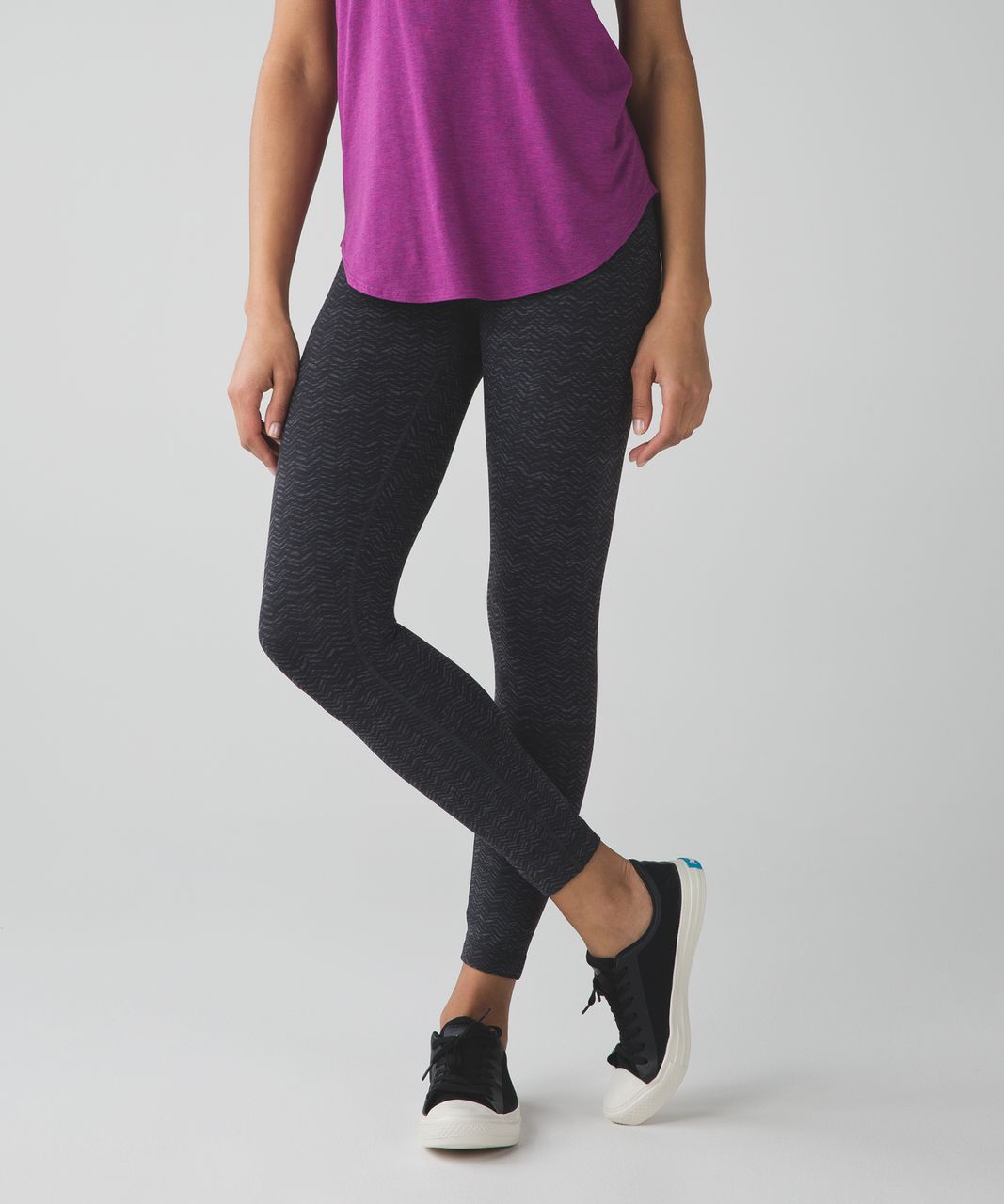 Lululemon Hot To Street Pant - Biggie Brushed Animal Coal Black / Black -  lulu fanatics