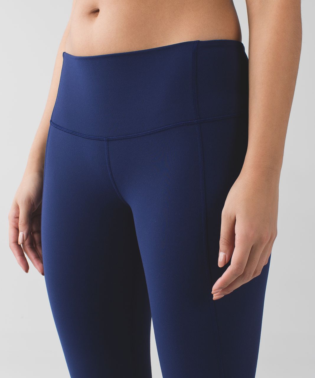 Lululemon Gather & Crow Crop II *Full-On Luon - Hero Blue