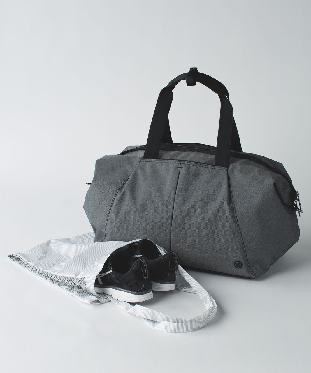 Lululemon Break Free Weekender - Black / White / Black