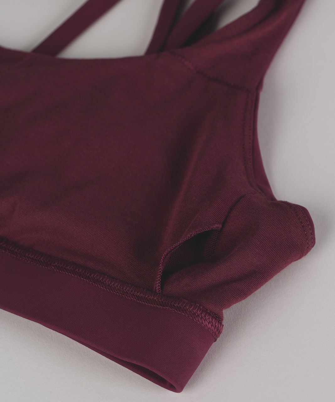 Lululemon Energy Bra - Red Grape