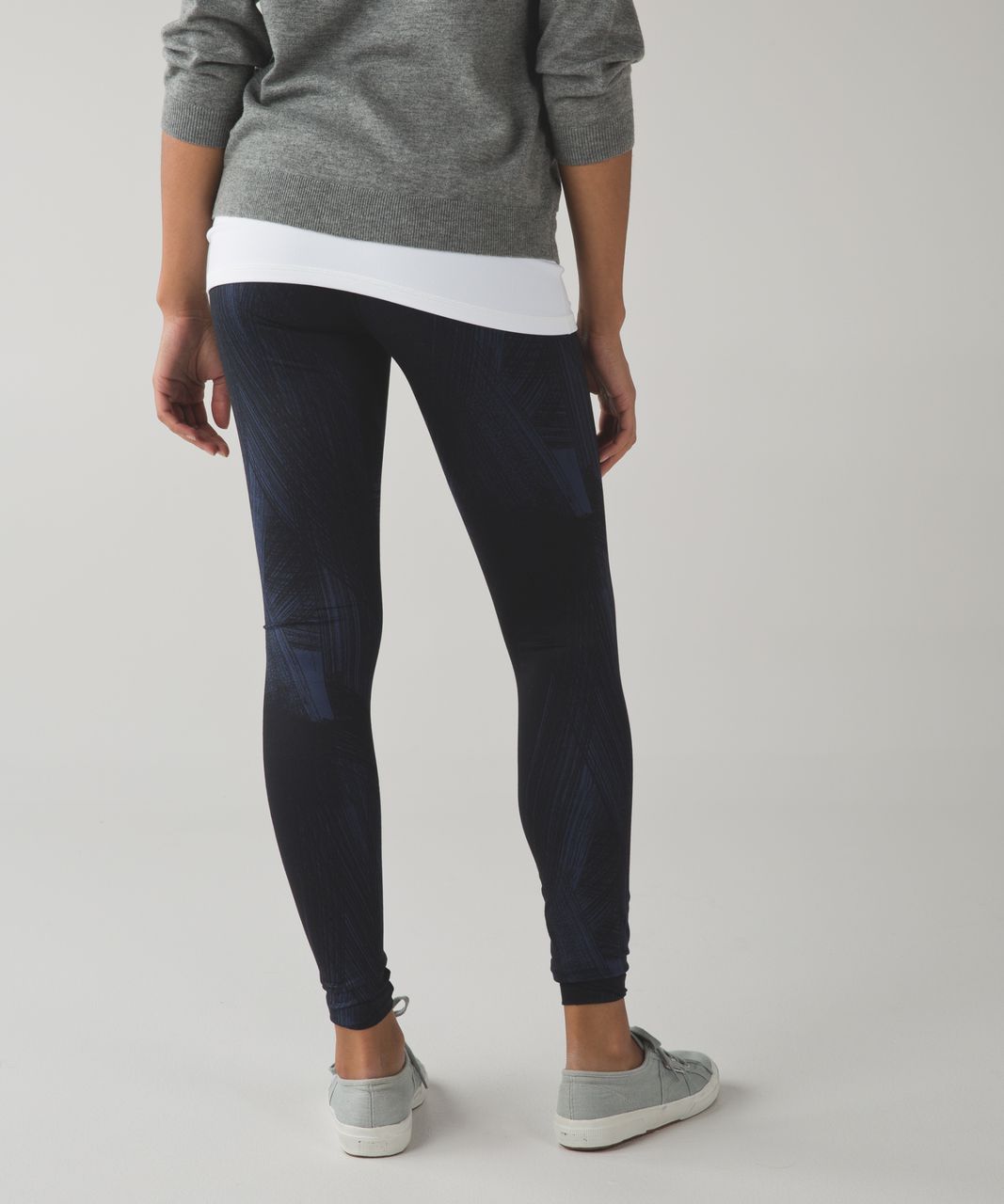 Lululemon Wunder Under Pant III *Full-On Luon - Wind Chill Deep Navy Black / Deep Navy