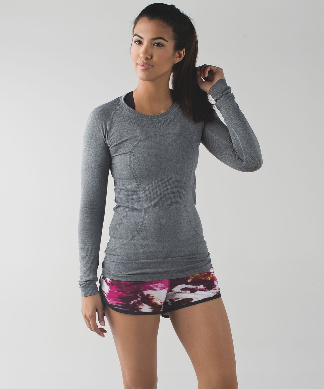 Lululemon Run: Speed Short *4-way Stretch - Curious Jungle Multi / Black -  lulu fanatics