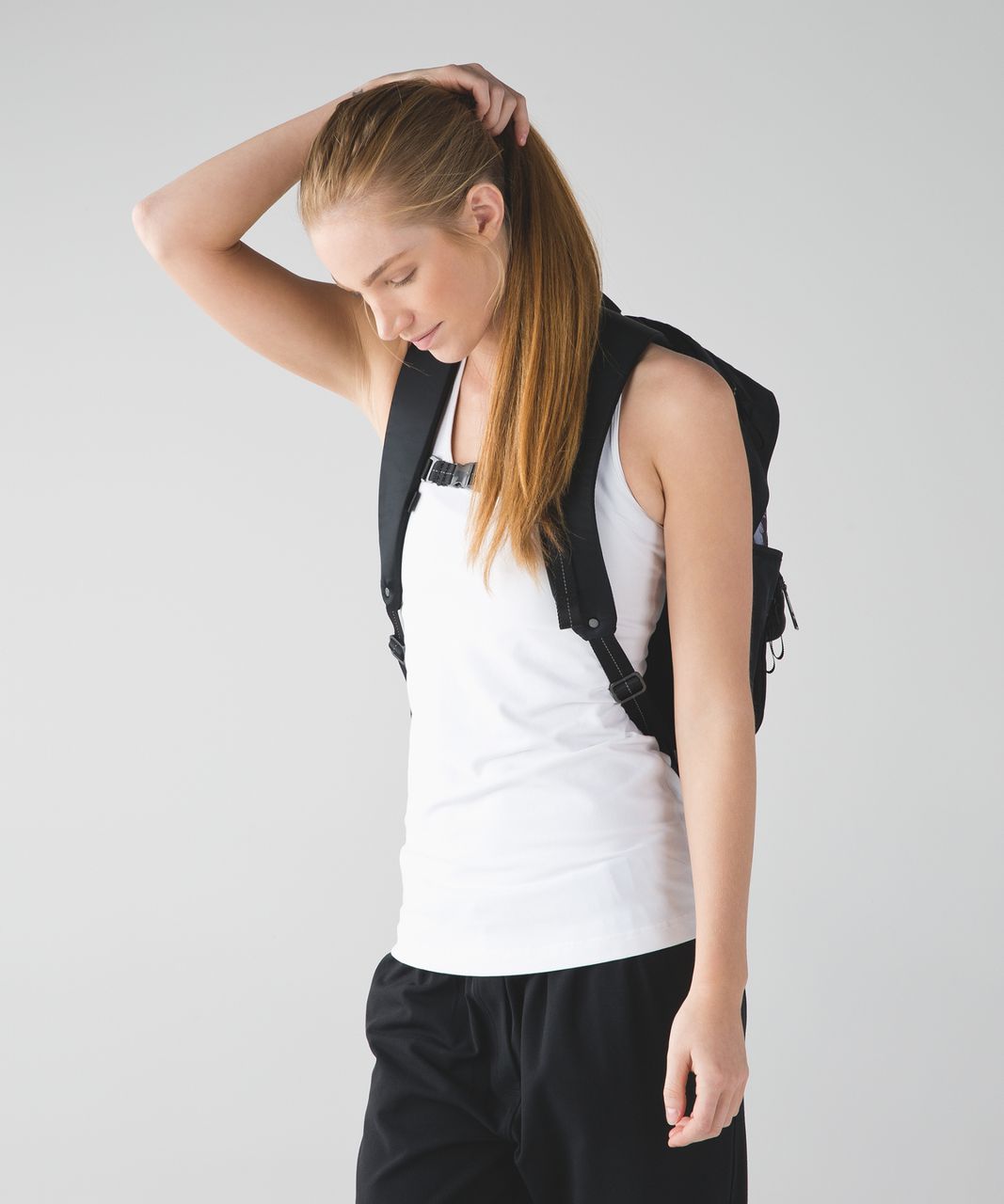 Lululemon All Day Backpack - Kara Blossom Multi / Black