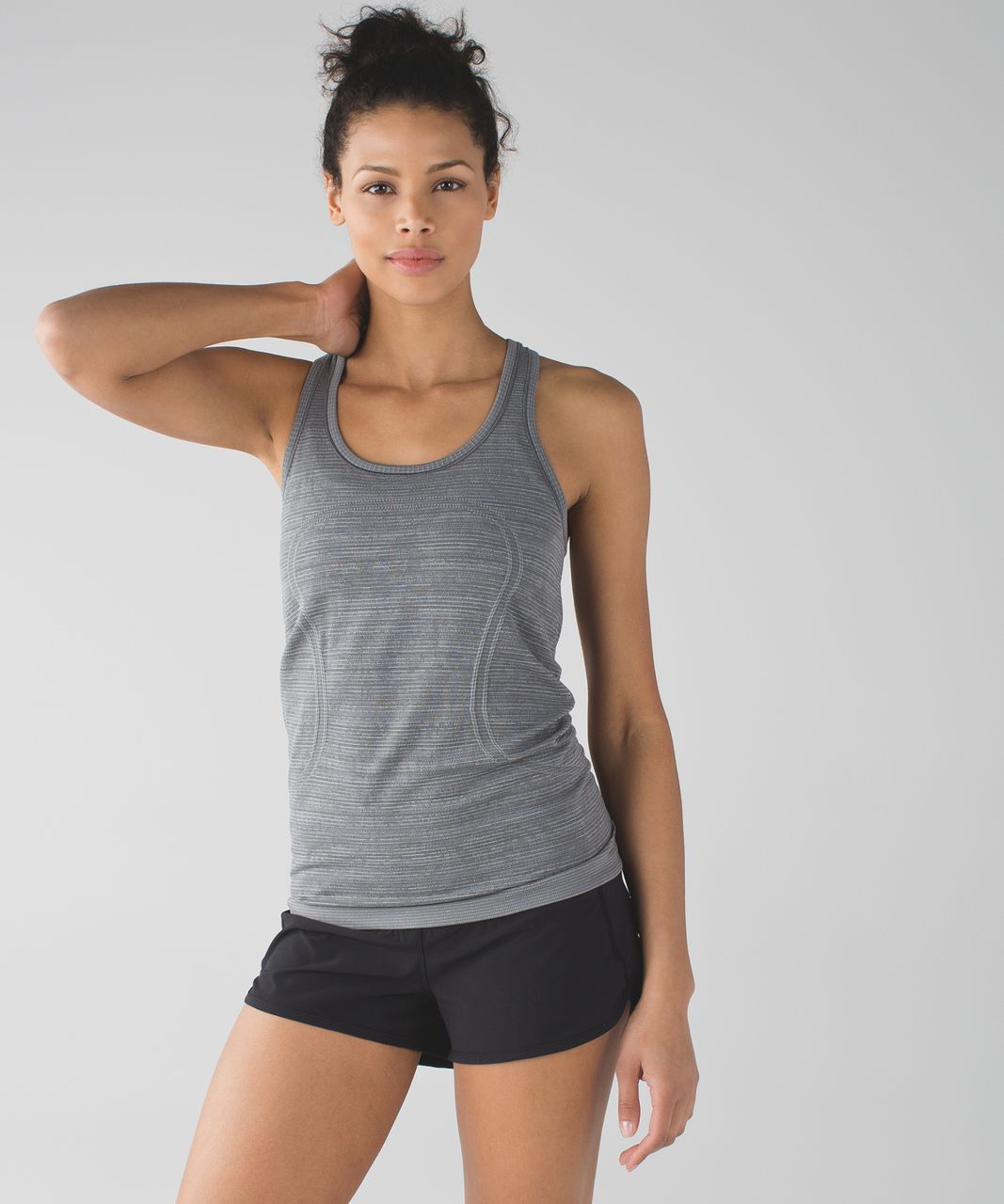 Lululemon Swiftly Tech Racerback - Heathered Slate