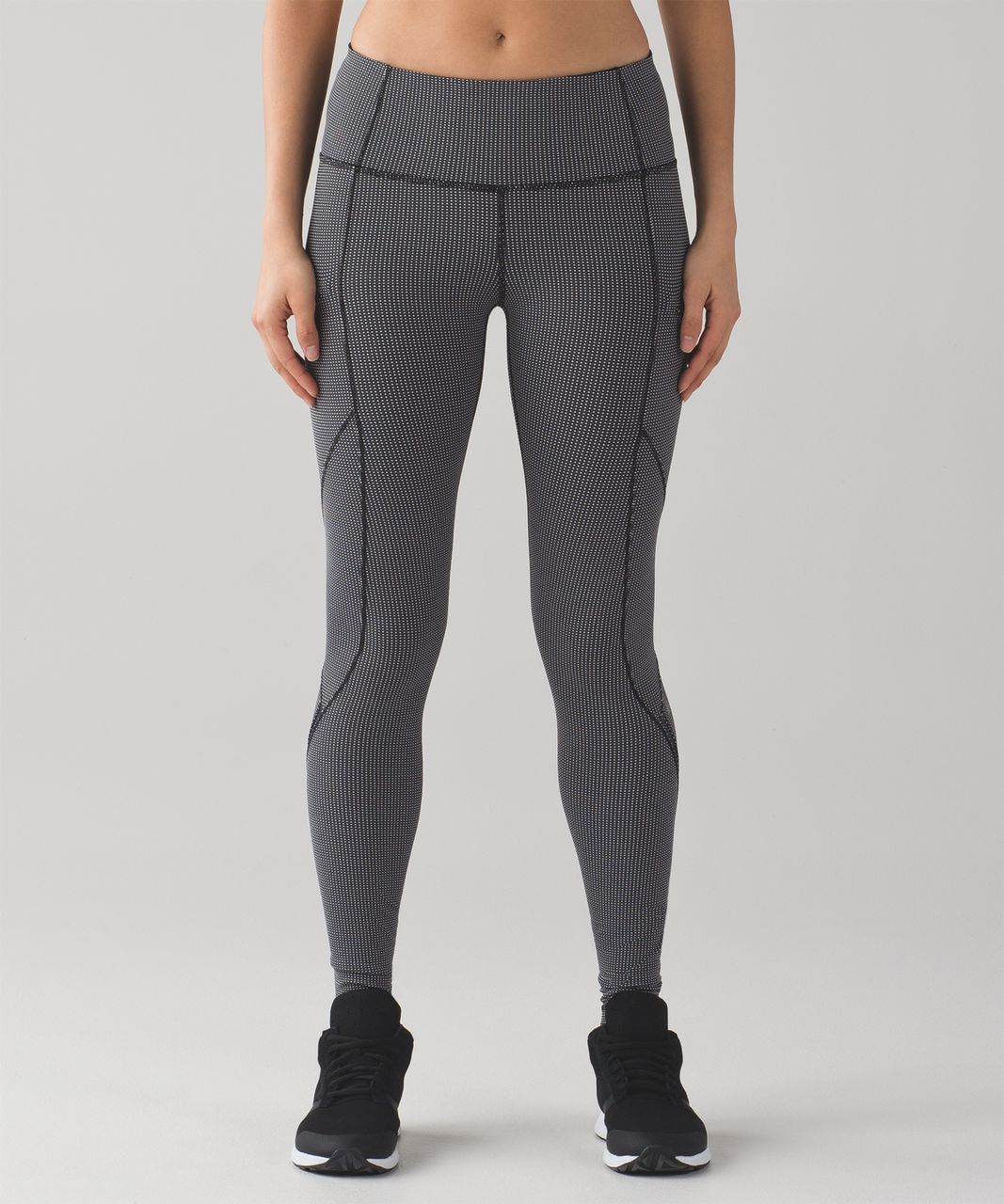 Lululemon Cadence Crusher Tight - Power Luxtreme Tiny Geo Black White