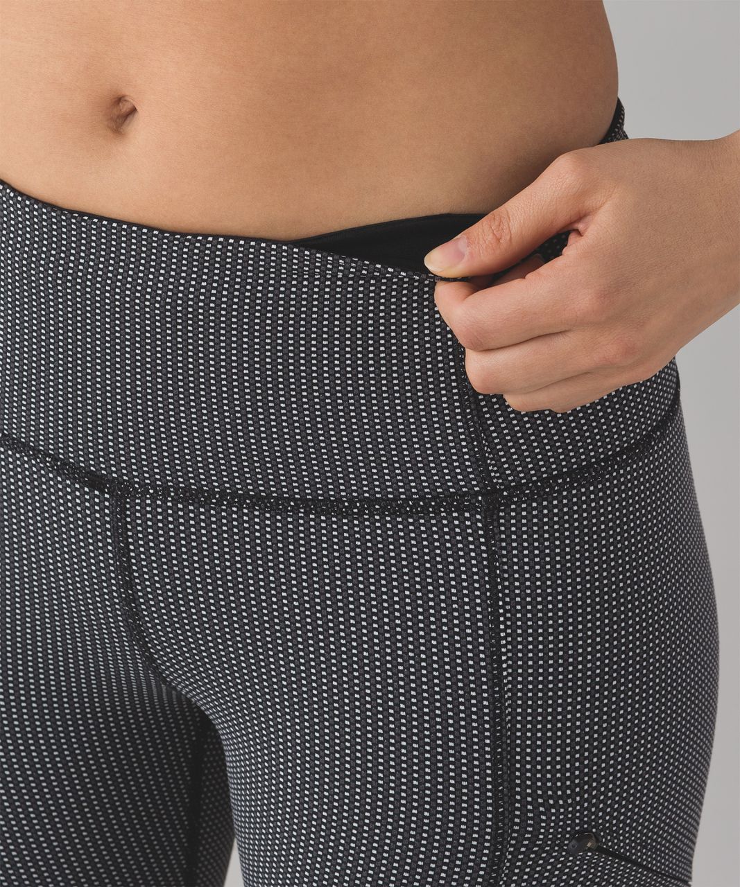 Lululemon Cadence Crusher Tight - Power Luxtreme Tiny Geo Black White