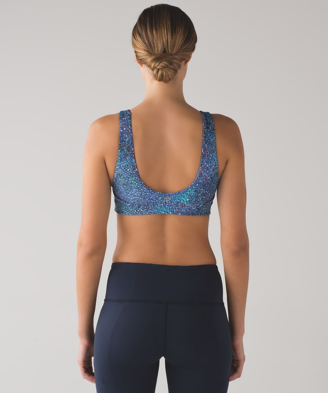 Lululemon Cadence Crusher Bra - Strive Multi Black / Black - lulu