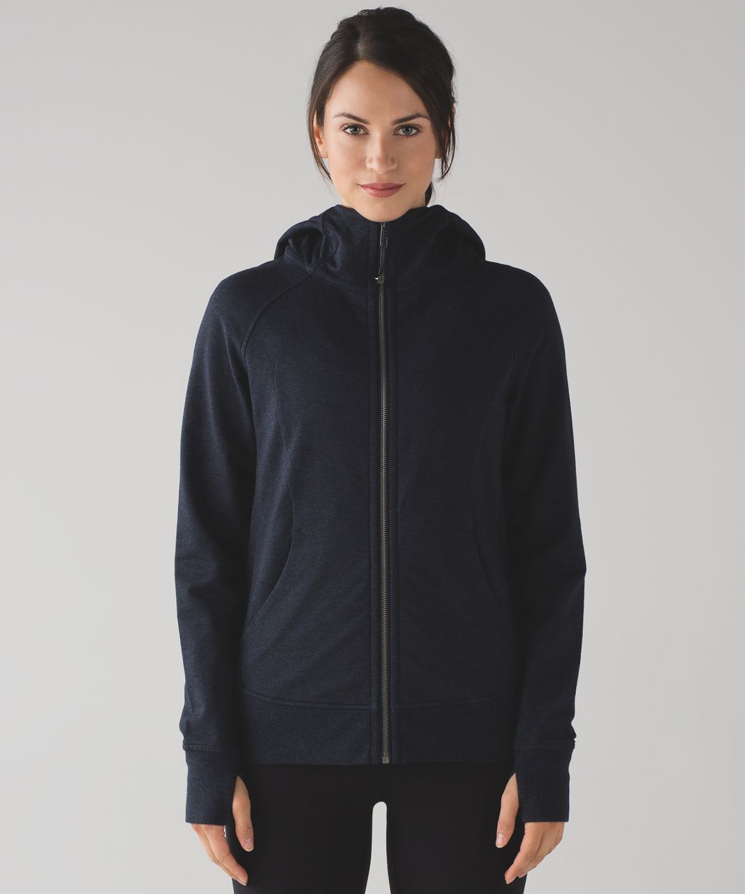 Lululemon Scuba Hoodie IV (Terry) - Heathered Naval Blue