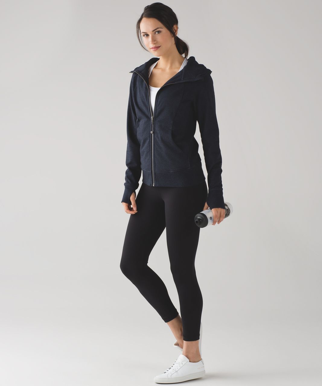 Lululemon Scuba Hoodie IV (Terry) - Heathered Naval Blue