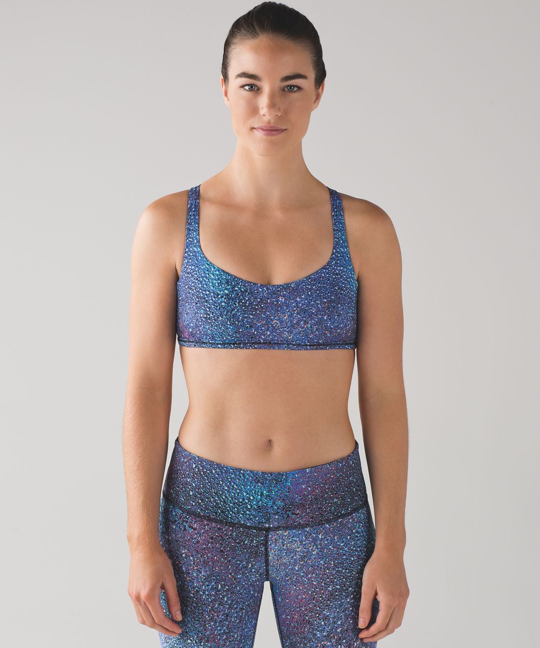 Lululemon Free To Be Zen Bra - Strive Multi Black