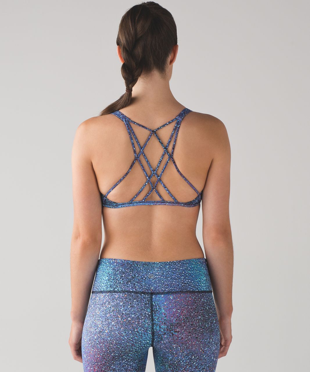 Lululemon Free To Be Zen Bra - Power Luxtreme Spray Jacquard