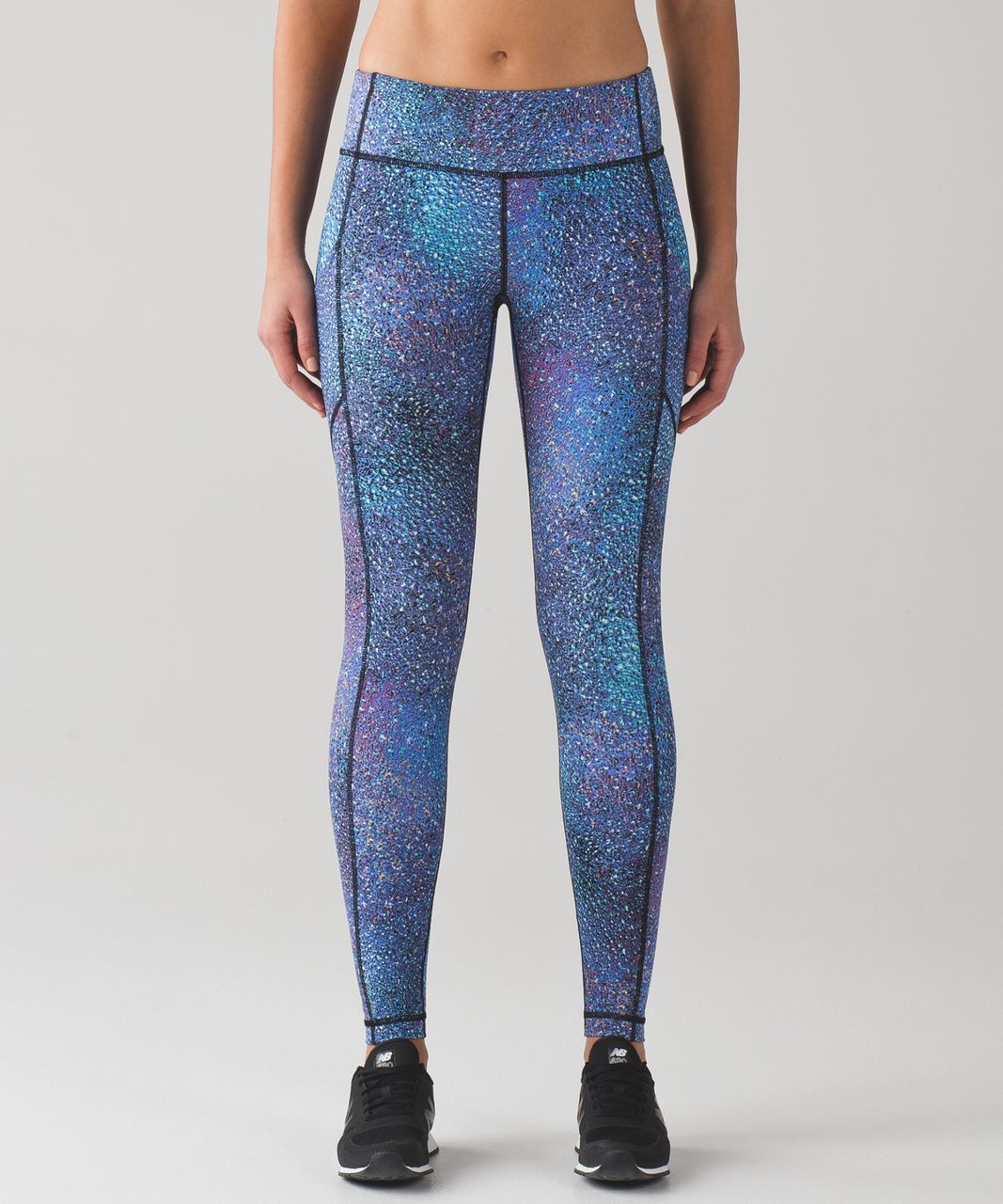 Lululemon Speed Tight V Strive Multi Mermaid Rainbow Splatter Non  Reflective 6