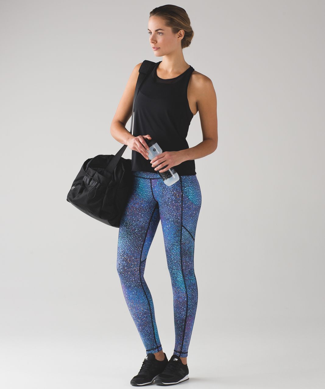 NWOT RARE Mermaid Lululemon Speed Tight V Legging Sz 4 Strive Multi Blue  