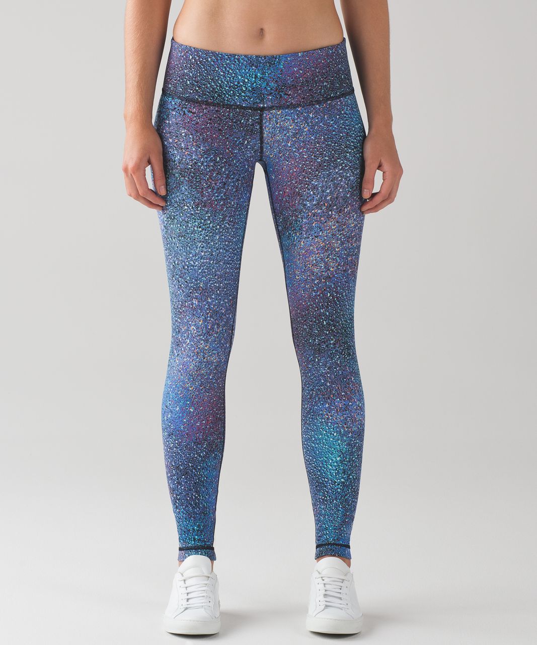 Lululemon Speed Tight II *Full-On Luxtreme - Sequin Snake Slate Black /  Black - lulu fanatics