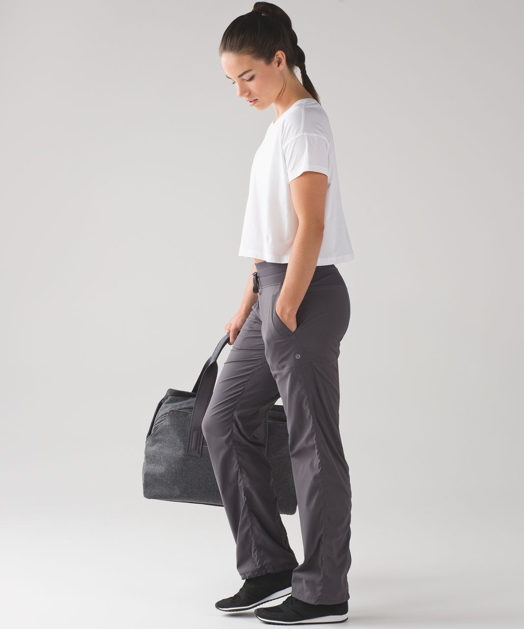 Lululemon Dance Studio Pant III (Regular) (Lined 32) - Dark Carbon - lulu  fanatics