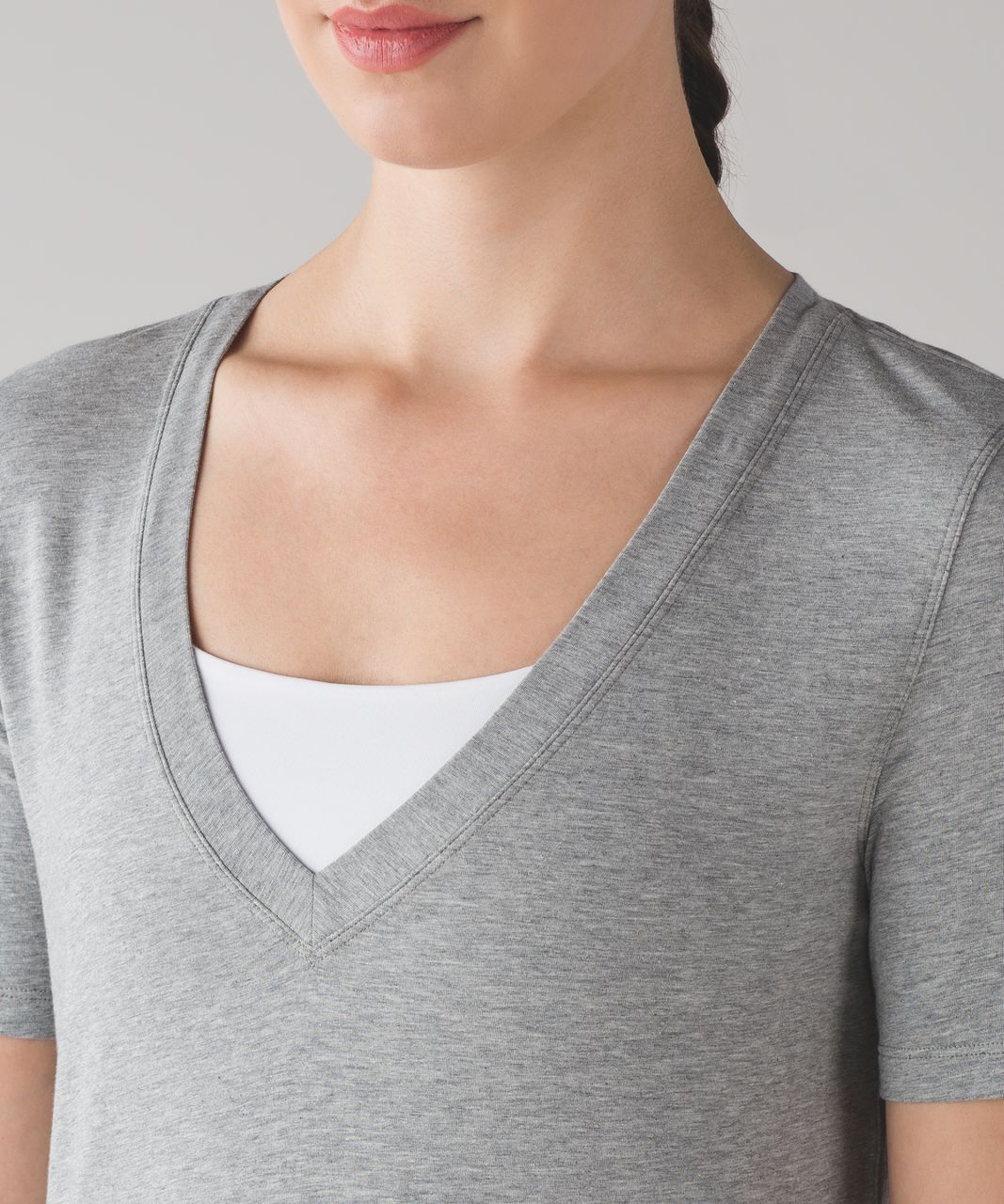 Lululemon Love Tee IV - Heathered Medium Grey