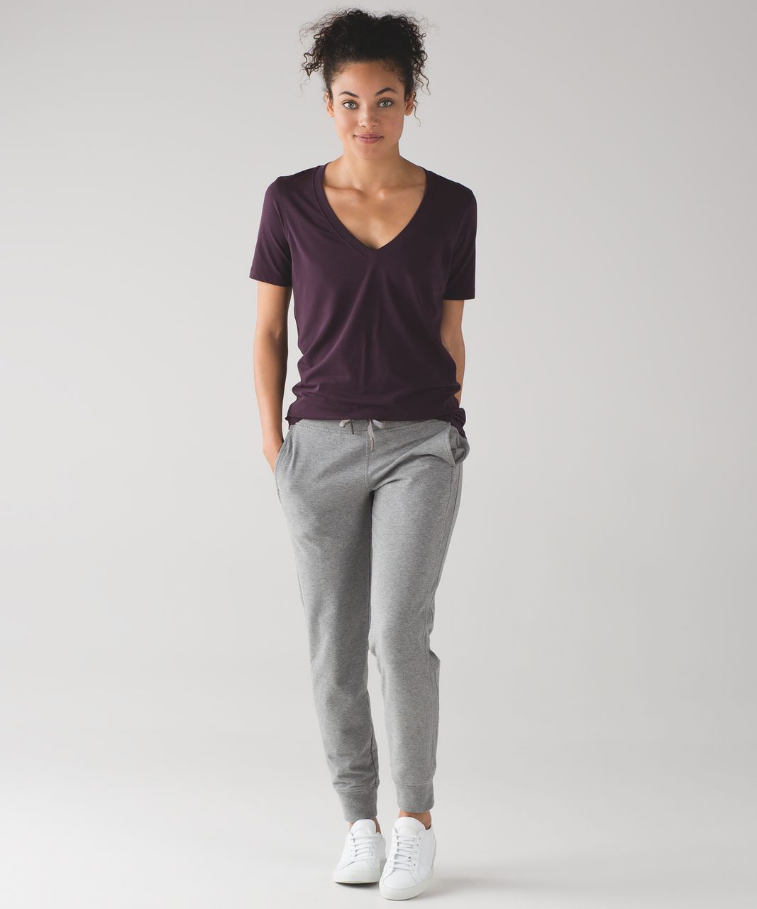 Lululemon Love Tee IV - Black Cherry