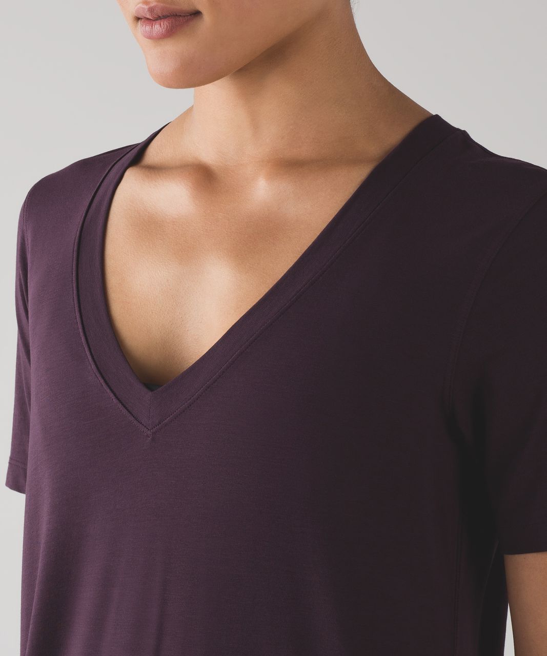 Lululemon Love Tee IV - Black Cherry