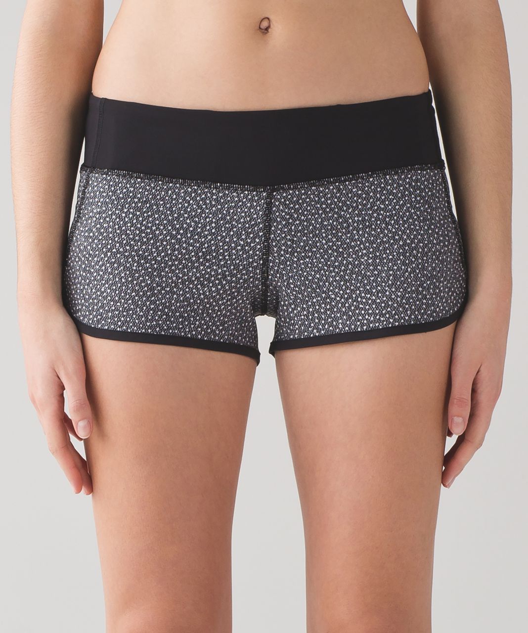 lululemon athletica, Shorts, Rare Lululemon Hotty Hot Short Frozen Fizz  Reflective Silver Size 4 Tall