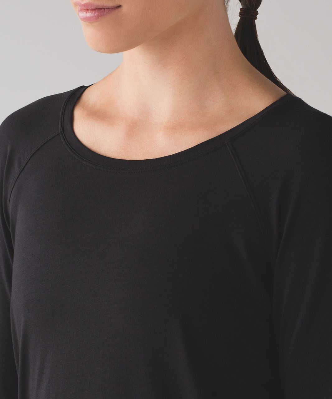 Lululemon Emerald Long Sleeve - Black (First Release)