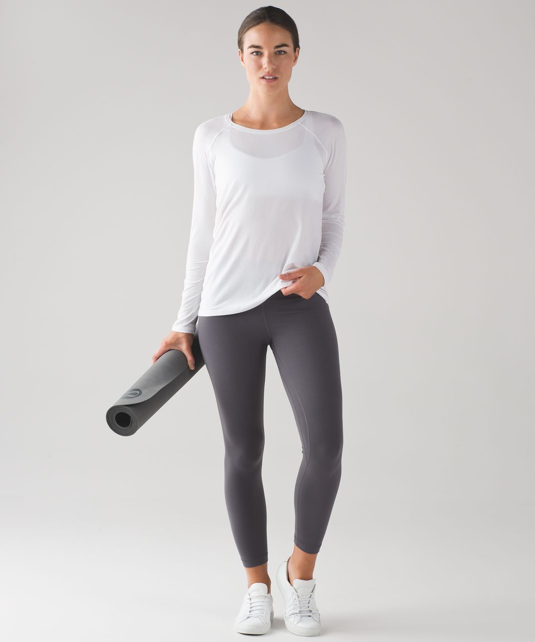 Lululemon Emerald Long Sleeve - White (First Release)