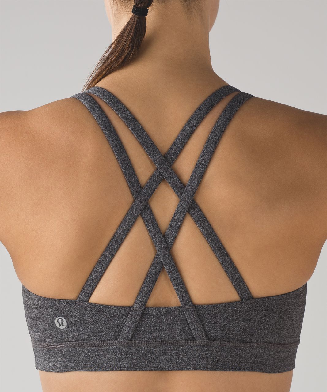 Lululemon Energy Bra - Heathered Black