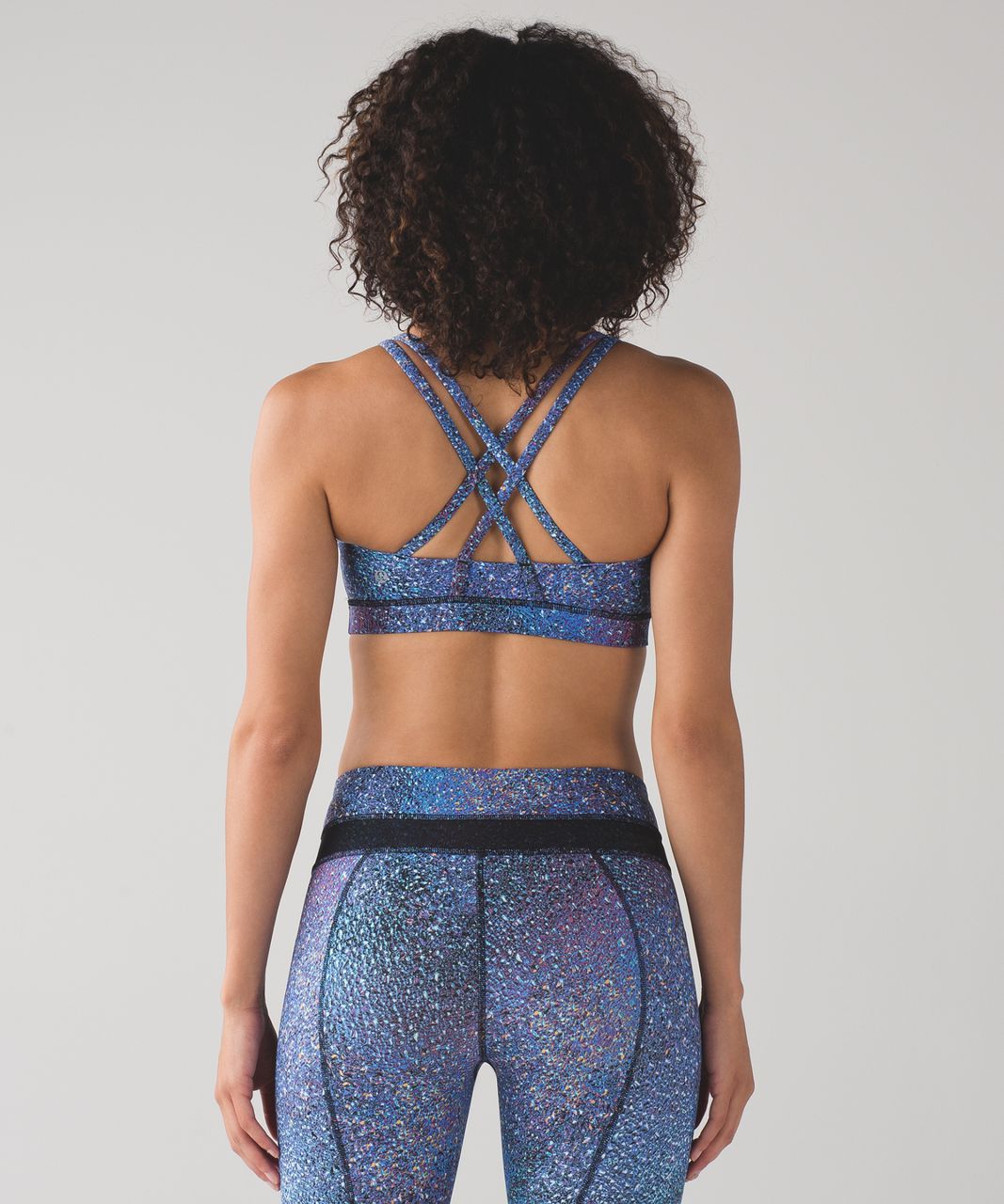 Lululemon Energy Bra - Strive Multi Black