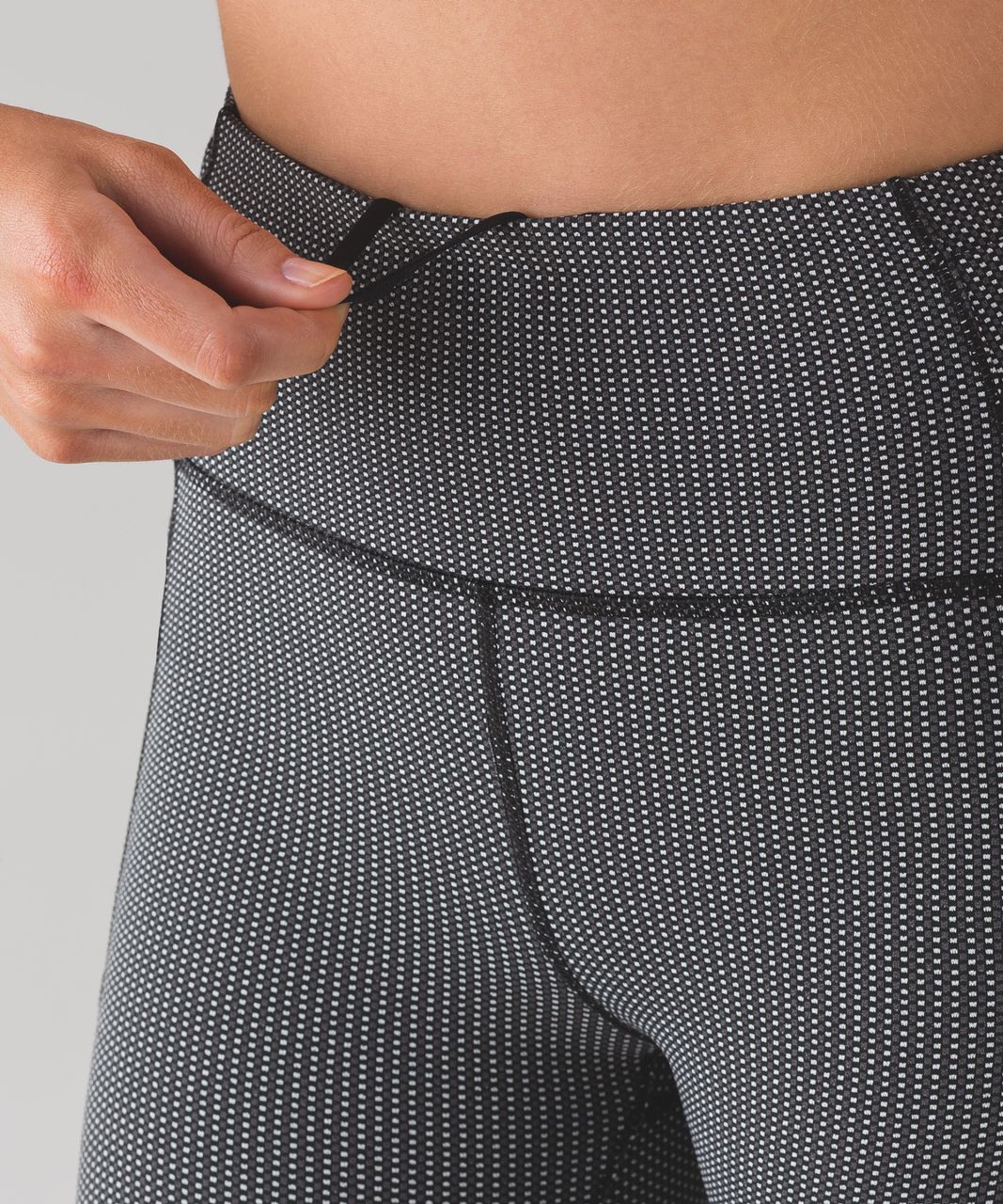 Lululemon Run It Out Tight - Power Luxtreme Tiny Geo Black White